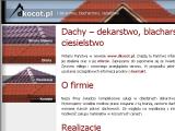 DKocot.pl - dekarstwo, blacharstwo, ciesielstwo, dachy, obrbki blacharskie